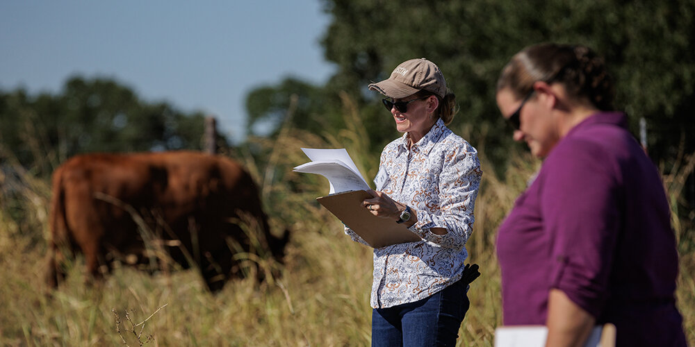 Noble Grazing Essentials class field work